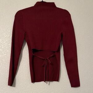 Aritzia Tie-Back knit Sweater